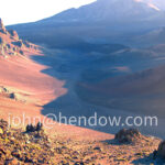 Haleakala at Winter Solstice Sunrise - Maui, Hawaii 12/21/2005